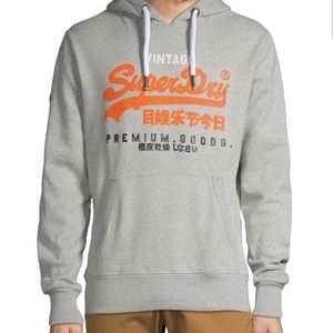 NWOT SuperDry Premium Goods Tri Infill Hoodie Size S